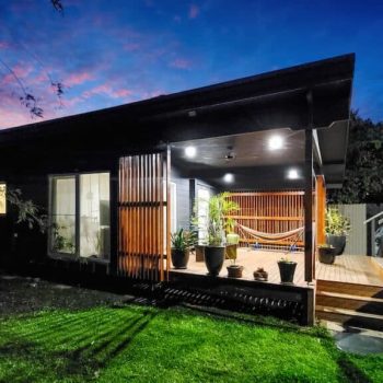 fjordine at night side view sydney | Watcon Constructions